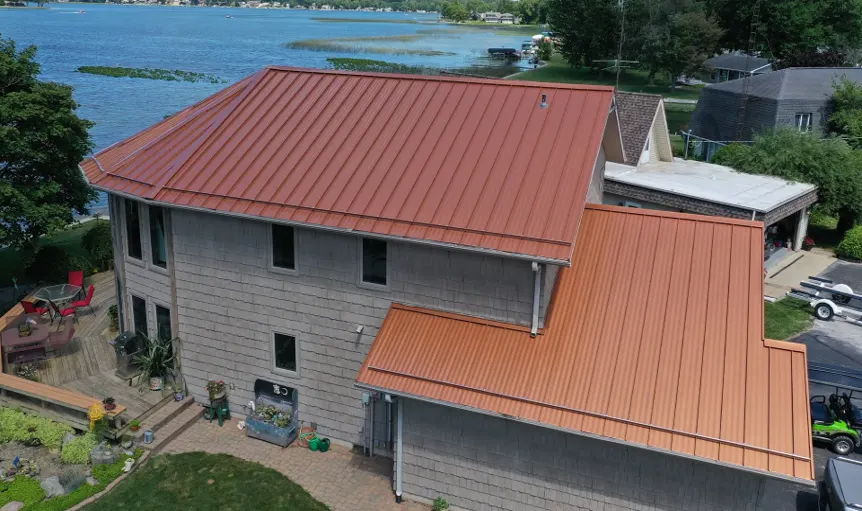 Metal roofing by Sand Creek Woods Metal Roofing near McCordsville, IN